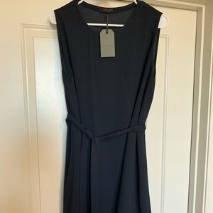 navy blue all saints dress